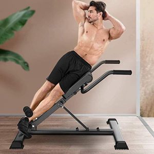 ComMax Roman Chair Foldable Adjustable Back Hyper Extension Bench 30-40-50 Degrees