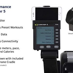 Concept2 Model D Indoor Rowing Machine with PM5 Performance Monitor, Black (Renewed)