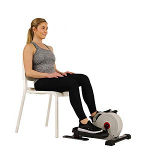 Sunny Health & Fitness Fully Assembled Magnetic Under Desk Elliptical Peddler – SF-E3872