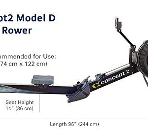 Concept2 Model D Indoor Rowing Machine with PM5 Performance Monitor, Black (Renewed)