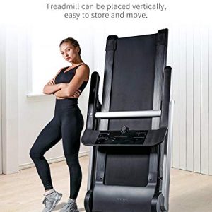 OVICX Folding Portable Treadmill Commercial Treadmills for Home Exercise Machine for Small Spaces with LED Display