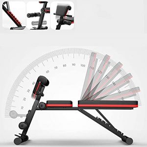 Nisorpa Adjustable Work out Bench Utility Weight Bench for Full Body Strength Training Bench Sit Up Bench For Abs