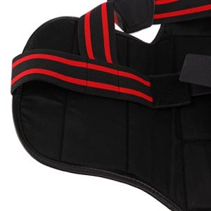 Tongina Chest Guard Boxing MMA Body Protector Martial Arts Taekwondo Training Kickboxing Target Protective Gear - Comfortable & Adjustable - Multiple Sizes - S