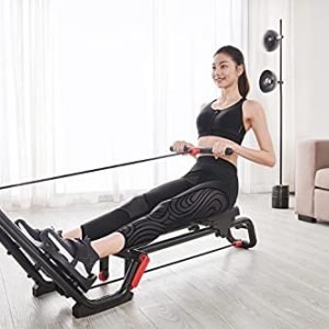 Domyos by Decathlon 100, Exercise Fitness Rowing Machine, Base Color