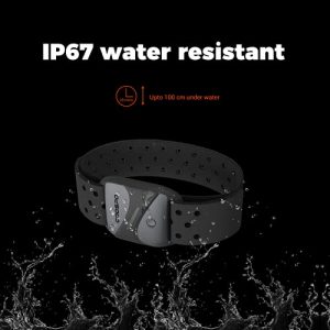 CooSpo Heart Rate Monitor,Armband Heart Rate Monitor with HR Zone Heart Rate Variability,Bluetooth4.0 & ANT+ Dual HRM Optical HR Monitor with IP67 for Peloton Strava Zwift DDP Yoga