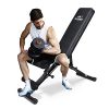 FLYBIRD Weight Bench, Adjustable Strength Training Bench for Full Body Workout with Fast Folding-New Version