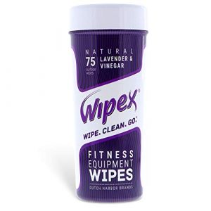 Wipex Natural Fitness Equipment Cleaning Combo Pack, 75ct Surface Cleaning Wipes w/ 24ct Soft Touch Screen Wipes Great for Phones, Fitbit, Peloton Screens, TVs, Computers, Alcohol Free