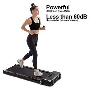 Treadmill Under Desk Treadmill 2.5HP Portable Walking Treadmill for Home,Silent Operation, Suitable for Home,Office,Gym Aerobic Exercise