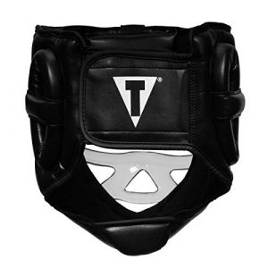 Title Boxing Faceshield No-Contact Headgear 2.0, Black, Large