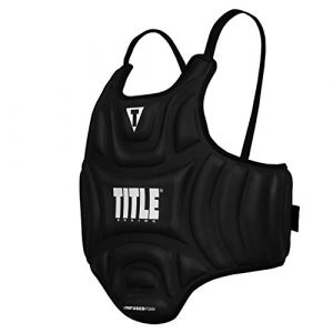 Title Boxing Infused Foam Influence Body Protector, Black