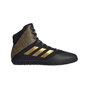 adidas Mat Wizard Hype Black/Gold Wrestling Shoes 8.5