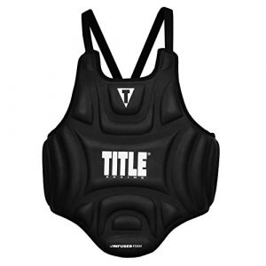 Title Boxing Infused Foam Influence Body Protector, Black