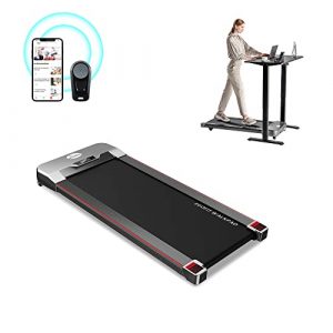 Walking Treadmill Under Desk Treadmill for Office Compact Flat Walking Pad Treadmills for Home Office Fully Assembled Egofit Walkpad F1