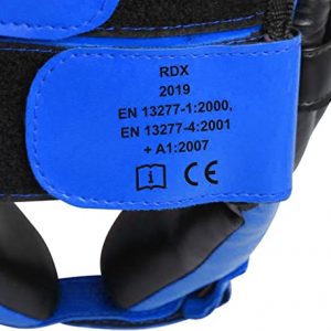 RDX Kids Headgear for Boxing, MMA Training and Kickboxing, Approved by SATRA, Junior Maya Hide Leather, Helmet for Sparring, Muay Thai and Taekwondo