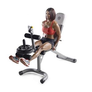 Gold's Gym XRS 20 Olympic Workout Bench with Removable Preacher Pad