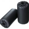 Foam Foot Pads Rollers Set of a Pair (7"x3.5"x20mm) for Home Gym Exercise Machines Equipments Replacements with 1 Inch Rod