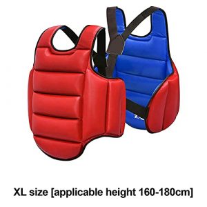 JUMM Kickboxing Body Protector Sparring Gear Chest Guard Boxing MMA Martial Arts Body Protector Target
