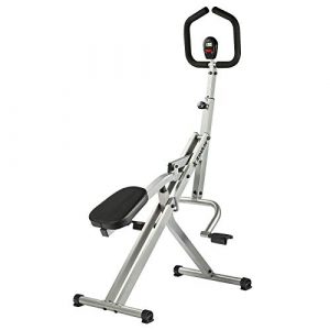 ZINRAY Foldable Squat Machine Rower Ride Fitness Workout Machine