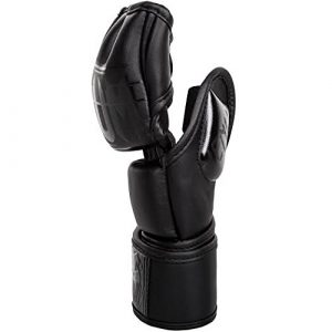 Venum Undisputed 2.0 MMA Shintex Leather Gloves, Matte/Black, Large/X-Large