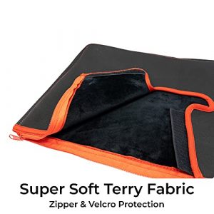 Premium Neoprene Monitor Cover for Peloton Bike Screen - Super Soft Terry - Fits Original, Bike+ and Peloton Tread - Protect from Dust and Damage - Screen Protector (Original Peloton)