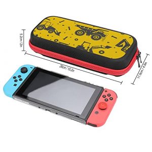 FunnyStar Heavy Equipment and Machinery Carrying Case Protective Shell Storage Handbag Compatible with Nintendo Switch