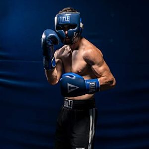 Title Boxing Royalty Headgear, Royal/Navy, Regular