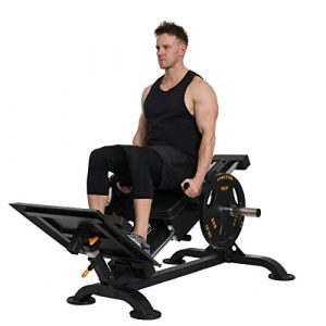 POWERTEC Compact Leg Sled, Black