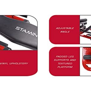 Stamina X 4-in-1 Strength Training Station - Smart Workout App No Subscription Required - for Sit Ups Push Ups Back Extensions and Assisted Squats