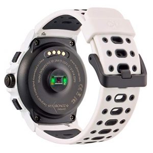 MyKronoz ZeSport2, Multisport GPS Smartwatch, 6 Axis Accelerometer, Swiss Design (White/Black)