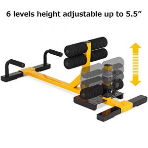 Goplus 3-in-1 Multifunctional Squat Machine Deep Sissy Squat & Leg Exercise Squat for Home Gym Fitness Equipment