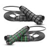Jump Ropes For Fitness - Skipping Ropes For Exercise, Lose Weight, Burn Calories, Indoor Fitness, Gym- Tangle Free Ball Bearing Speed Rope with Memory Foam Antiskid Handles - Women, Men & Kids- 2 pack