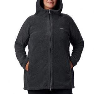 Columbia Women's Benton Springs II Long Hoodie, Charcoal Heather, Small