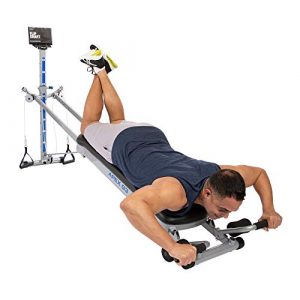 Total Gym APEX G3 Versatile Indoor Home Workout Total Body Strength Training Fitness Equipment with 8 Levels of Resistance and Attachments