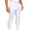 Under Armour Gameday Armour 2Pad 3/4 Tight Bball-WHT,XL