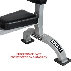 Valor Fitness DG-1 Stationary Upright Bench for Seated Shoulder Presses, Bicep Curls, and Tricep Extensions