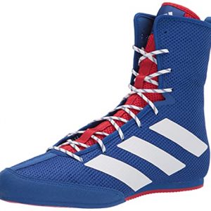 adidas Unisex Hog 3 Boxing Shoe, Team Royal Blue/White/Team Collegiate Red, 13 US Women