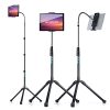 Instafoto iPad Stand Floor, 80'' iPad Tripod Stand with 360° Gooseneck, Tablet Holder for iPad Pro 12.9 /11 /9.7, Cell Phone, Tablet Tripod for Video Recording/ Live Stream