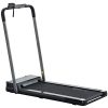 LINKLIFE 2 in 1 Folding Treadmill for Home Portable Electric Treadmill Running Exercise Machine Compact Treadmill Foldable for Home Gym Fitness Workout Jogging Walking, No Installation Required