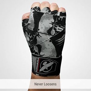 Hayabusa Marvel Hero Elite Mexican Style Boxing Hand Wraps for Men & Women - The Punisher, 180 Inches