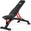 FLYBIRD Weight Bench, 1100LBS Weight Capacity Strength Training Bench Heavy-duty Adjustable Workout Bench
