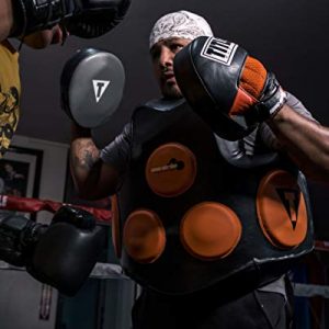 Title Boxing Ionic Strike Body Protector, Black/Orange