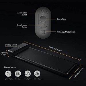 WalkingPad A1 Pro Smart Walk Folding Treadmill Slim Foldable Exercise Fitness Equipment Under Desk Running Walking Pad Indoor Outdoor Gym