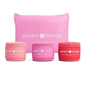 Peach Bands Hip Band Set - Fabric Resistance Bands - Exercise Bands for Leg and Butt Workouts