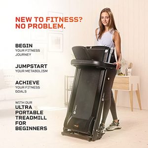 Lifepro Foldable Treadmill for Home - Portable Small Treadmill for Apartment - Mini Folding Treadmill for Walking & Running - Electric Smart Compact Treadmill with Bluetooth, Tablet Holder