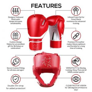 Centaur Athletica Womens Boxing Gloves (2 Pairs), Boxing Headgear for Women (2 Set), Hand Wraps & Athletic Bags - Purple & Pink Fighting Set for MMA, Kickboxing, Muay Thai, Sparring, Workout, Training