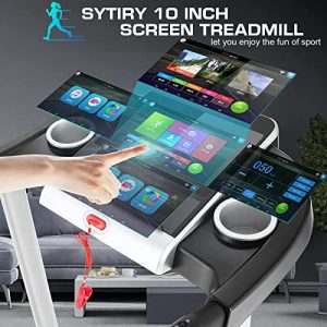 SYTIRY Treadmill with 10