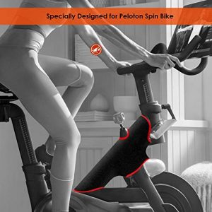 Seasky Sweat Guard for Peloton Bike Quick-Drying Neoprene Material Sweat Towel Framewrap Accessories for Peloton Bike Accessory (black)