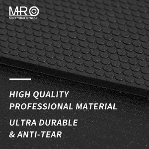 Extra Large Exercise Mat for Home Workout 84 x 54 inch, Shoe-Friendly, Non-Slip, Thick Gym Flooring Mats for All Intense Fitness - Ultra Durable (Black)