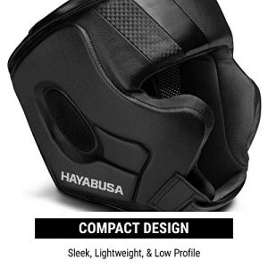 Hayabusa T3 Boxing Headgear Adjustable - Black, Large