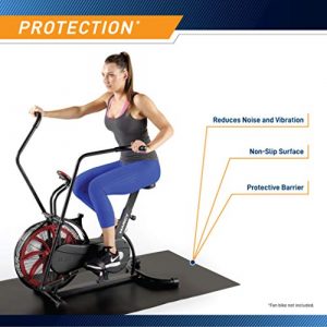 Marcy Fitness Equipment Mat and Floor Protector for Treadmills, Exercise Bikes, and Accessories Mat-366 (78